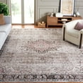 thumbnail image 2 of SAFAVIEH Antique Patina Cecilia Oriental Polyester Area Rug, Beige/Brown, 5'3" x 7'7", 2 of 6
