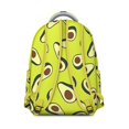 thumbnail image 3 of Avocado Design Bookbag – Lightweight & Spacious for School, Work, Travel, Trendy Print, Comfortable Fit, Great Gift for Students & Coworkers, 3 of 6