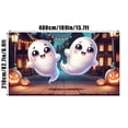 thumbnail image 2 of 480*210 Cm Pancarta Para Puerta De Garaje Exterior Gran Cubierta Decorativa Para Puerta De Halloween Decoración Para Fiestas Puerta De Garaje Exterior Pared De La Casa A, 2 of 3
