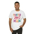 thumbnail image 3 of Cheer Mom, Bella & Canvas, Unisex, Cotton Short Sleeve T-Shirt, XS - 5XL, 3 of 5