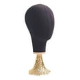 thumbnail image 1 of Soporte de cabeza de maniquí Yuyangstore para exhibición de postizos sombreros negro, 1 of 8