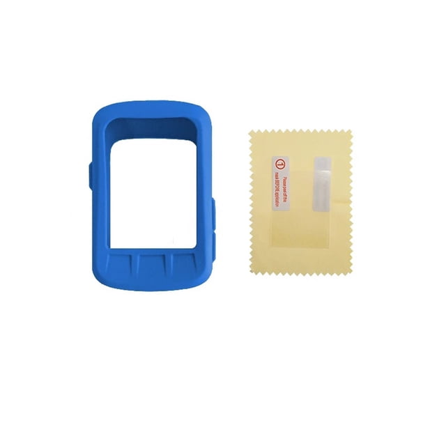 Sonducket Funda protectora para ordenador de bicicleta con película de alta definición, funda para cronómetro compacta multicolor, accesorios, Ciclismo Azul