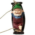 thumbnail image 2 of HAHUT Funny Garden Gnomes Decorations Outdoor Cute Resin Hammock Gnome Hanging Statues Garden Decor Backyard Art (Red), 2 of 10