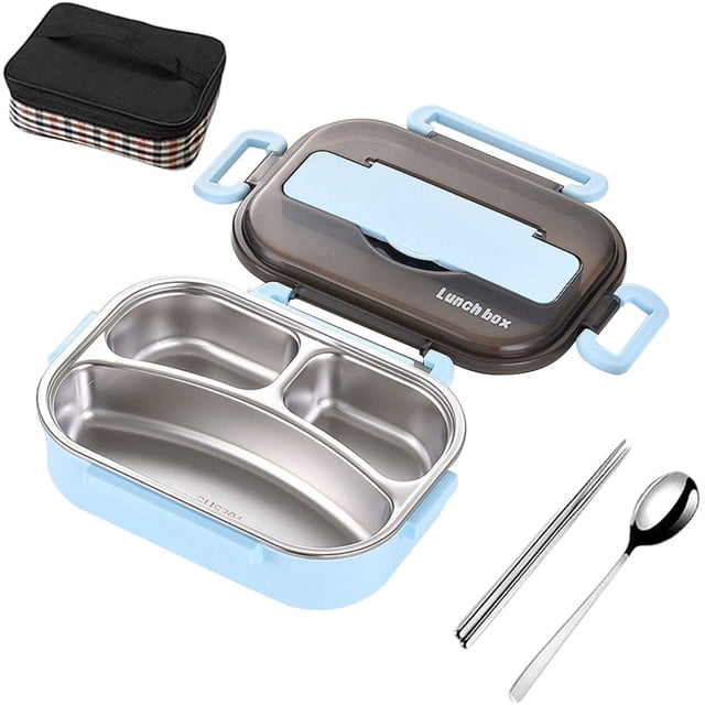 Yhmxh Lunch Box for Kids Kitchen Gadgets Thermal Insulation Bento Box Tableware Set Portable Lunch Box Student Lunch Box Lunch Containers Bentgo Lunch Box for Home School Office Picnic