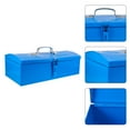 thumbnail image 3 of Mechanics Tool Box Car Trunk Tool Storage Case Metal Tools Organizer Repairing Tool Box, 3 of 9