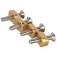 thumbnail image 3 of 4 Set Hydrofoil Mounting T Nuts M8 Steel Lightweight Sliding T Nuts Hydrofoil T Nuts Set Durable for Paddle Board Hydrofoil Tracks Fittings Gold, 3 of 10