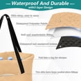 thumbnail image 3 of Extra Large Picnic Beach Blanket Waterproof Sand Proof Portable Outdoor Mat Pale Orange 80x118, 3 of 9