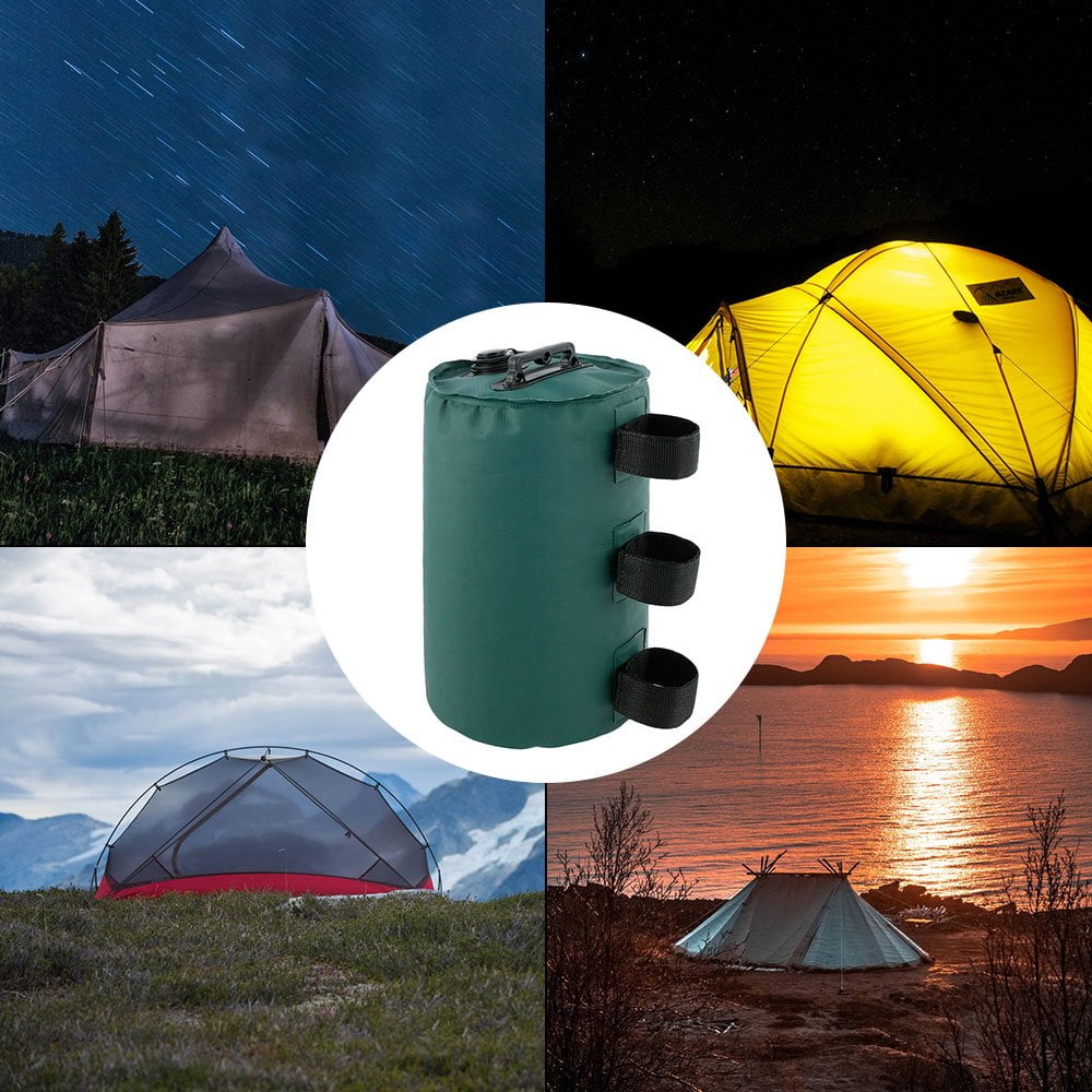 Sacs De Sable épais Pour Tonnelles Et Tentes HAPPOW Lot De 4 Poids Pour Tonnelle - Sacs De Sable Imperméables Avec Gants - Stabilisation Tentes, Trampolines Accessoire Tente Parasol