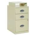 thumbnail image 1 of Pemberly Row 3-Drawers Locking Metal File Cabinet with Top Shelf in Tan, 1 of 10