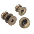 thumbnail image 3 of 24 piezas de pomos redondos mini de 0.26'' x 0.31'', tiradores pequeños para cajones, pomos para armarios, bronce, 3 of 6