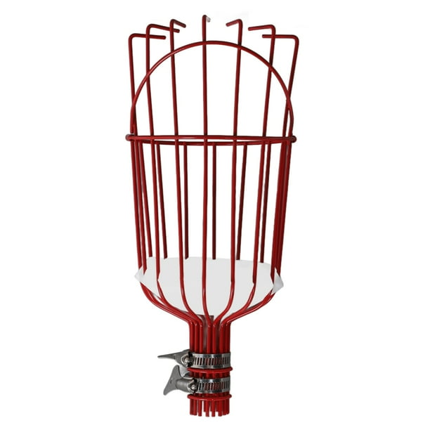 Cesta Recolector De Frutas, Previene La Oxidación, Herramienta Recolectora Multifuncional, Accesorio Para Recolector De Frutas Con Cojín De Espuma Para Una Recolección Rápida Y