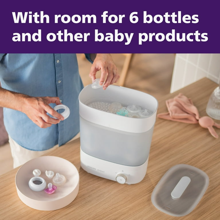 Costway Baby Bottle Electric Steam Sterilizer Dryer Machine Warmer Milk  With LED Monitor