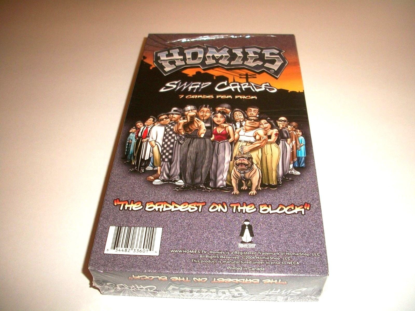 Homies Swap Cards "The baddest on the Block" Sealed Box - Walmart.com