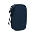 thumbnail image 2 of LShunze Travel Cable Organizer Pouch Electronic Accessories Carry Case Portable Waterproof Double Layers All-in-One Storage Bag for Cord, Charger, Phone, Earphone, 2 of 8