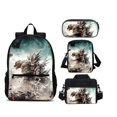 thumbnail image 1 of Godzilla Bag, Student Backpack, 3D Printing, Game Characters, Travel Bag, Computer Bag-week, 1 of 3