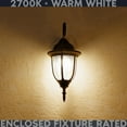 thumbnail image 5 of Luxrite E12 Candelabra LED Light Bulbs, 2700K, Dimmable, 4.5W, 500 Lumens, HX10.5 Glass, Wet Rated, UL Listed 12 Pack, 5 of 7
