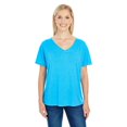 thumbnail image 1 of Threadfast T-Shirt à Manches Courtes à Col en V pour Femmes, 1 of 3