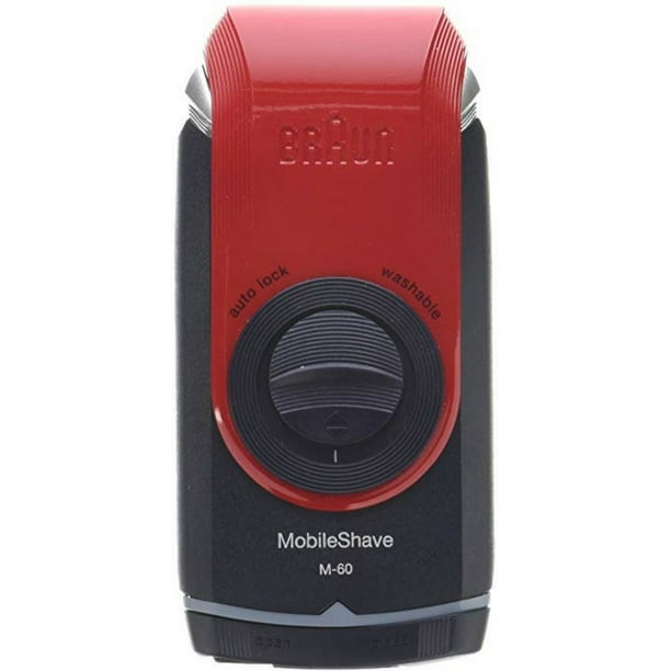 Braun Mobile Pocket Shaver M60 Red 1 ea