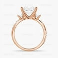 thumbnail image 4 of ESTE ORIGIN 1.5 CT Three-Stone Princess Cut Moissanite Engagement Ring US 9, 4 of 4