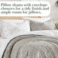 thumbnail image 6 of Winter Brush Print Ultra-Soft & Supreme Quality Reversible Comforter Set, 6 of 9