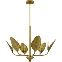 Quoizel Lighting - Bayley - 6 Light Chandelier In Modern Style-22 Inches Tall