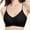 #8Black, variant on Womens Bras No Underwire Wireless Seamless Push Up Full Coverage Supportive Bralettes Everyday Solid Bra