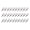 30 Pc, variant on 10 Pcs Shelf Pins with Non-Slip Sleeve,Self Tapping Screw Shelf Support Pegs for Kitchen & Bookcase Shelf Cabinet Furniture Closet Bracket Pegs