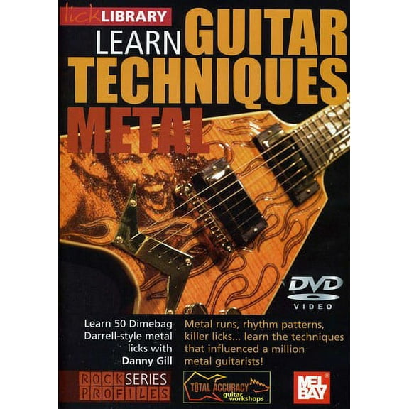 Learn Guitar Techniques: Metal (DVD), Hal Leonard (Generic, Special Interests