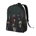 thumbnail image 2 of Fotbe Stylish Avian Gathering Mochila de Viaje para Laptop, Mochila Ejecutiva Delgada y Resistente 15.6", 2 of 8