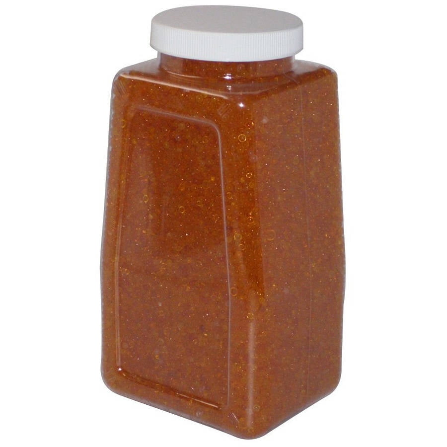 1 Quart Jar of Orange Indicating Silica Gel Desiccant Replacement Beads