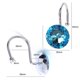 thumbnail image 5 of unbranded 12Ud De Acero Inoxidable Para De Ducha Azul Con Decorativo Moderno, 5 of 8