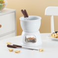thumbnail image 2 of Ceramic Melting OvenIce Cream Chocolate Melting Oven With Handle Cheese Furnace Ceramic Cheese, 2 of 2