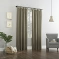 thumbnail image 2 of No. 918 Farrell Tab Top Semi-Sheer Curtains, 40" x 63", Barley, 2 of 8