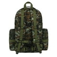 thumbnail image 4 of Tactical Molle Military Rucksack & Combat Trekking Bag - Green ACU, 4 of 6
