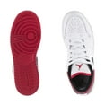 thumbnail image 3 of Big Kids Jordan 1 Low White/Gym Red/Black (553560 118) - 7, 3 of 4