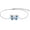05-Butterfly Blue Opal, variant on Animal Bracelet for Women 925 Sterling Silver Adjustable Animal Bracelets with Heart Zircon Jewelry Gifts