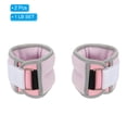 thumbnail image 3 of Uxcell Ankle Weights Leg Weight Straps Adjustable 1lbs Ankle Weight Sets Light Purple, 3 of 5