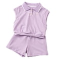 thumbnail image 1 of Niños Lugar Niños Pantalones de Cuello Redondo de Dos Piezas de Suéter para Niños Y Niñas Top Y Pantalones Juegos de Bebé Suaves para Niñas, 1 of 8