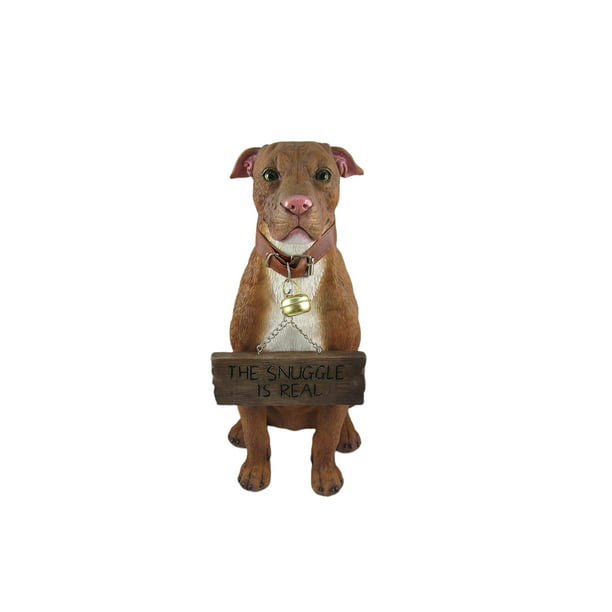 Pitbull Dog Figurine Perfect For Home Decor Bully Patrol Com - Pitbull Dog Home Decor