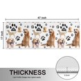 thumbnail image 5 of Kitchen Rugs Sets Of 2,Golden Retriever Anti Fatigue Kitchen Mat Rugs Non Slip Washable,Decorative Kitchen Floor Mats for Kitchen,Sink,Laundry,17"X47", 5 of 5