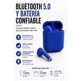 thumbnail image 2 of Audífonos Bluetooth 5.0 Inalámbricos Manos Libre Azules, 2 of 5