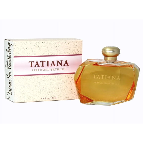 TATIANA by Diane Von Furstenberg 4.0 oz Womens Perfumed Bath Oil 120 ml New NIB
