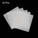 thumbnail image 3 of Hojas de fieltro suave autoadhesivas Uxcell, hojas de tela para manualidades, blancas, 4 pulgadas x 4 pulgadas para bricolaje, pasatiempos, decoración, paquete de 42, 3 of 7