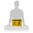 thumbnail image 2 of Caution Sign,10 x 14In,Blk and Red/Yllw BRADY 125388, 2 of 2