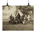 thumbnail image 2 of Print: Major General Philip Sheridan And His Generals In Front Of, 2 of 4