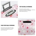 thumbnail image 3 of Disketp Love Rabbit Elastic Travel Luggage Cover Travel Suitcase Protective Cover For Trunk Case Apply To 18''-32'' Suitcase Cover-Small, 3 of 7