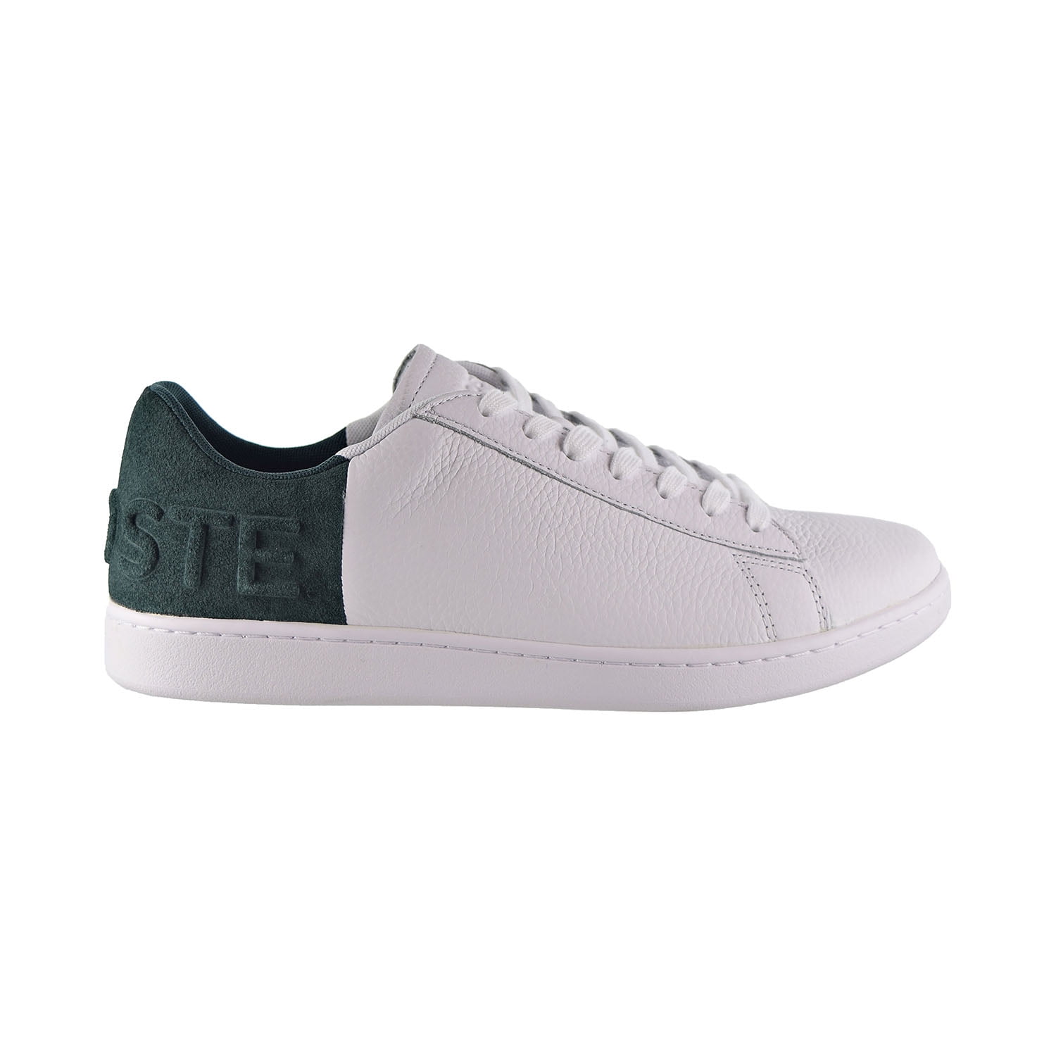 Lacoste Carnaby Evo 419 2 SMA Men's Shoes White/Dark Green 7-38sma0044-1r5 -