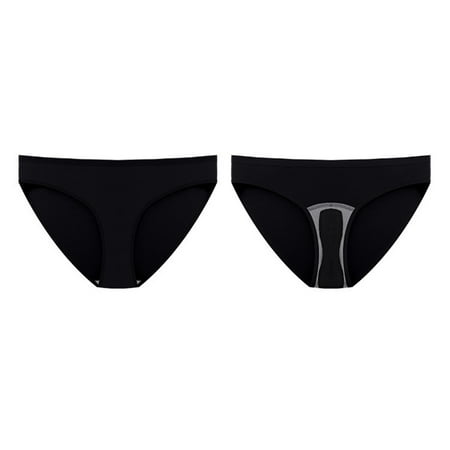 StlshzGo Womens Bikini Bottom Low Waisted Bathing Swimsuit Bottoms Swim Briefs Black XL