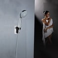 thumbnail image 5 of Soporte de ducha de mano ajustable de acero inoxidable, soporte de pared, montado, 5 of 5