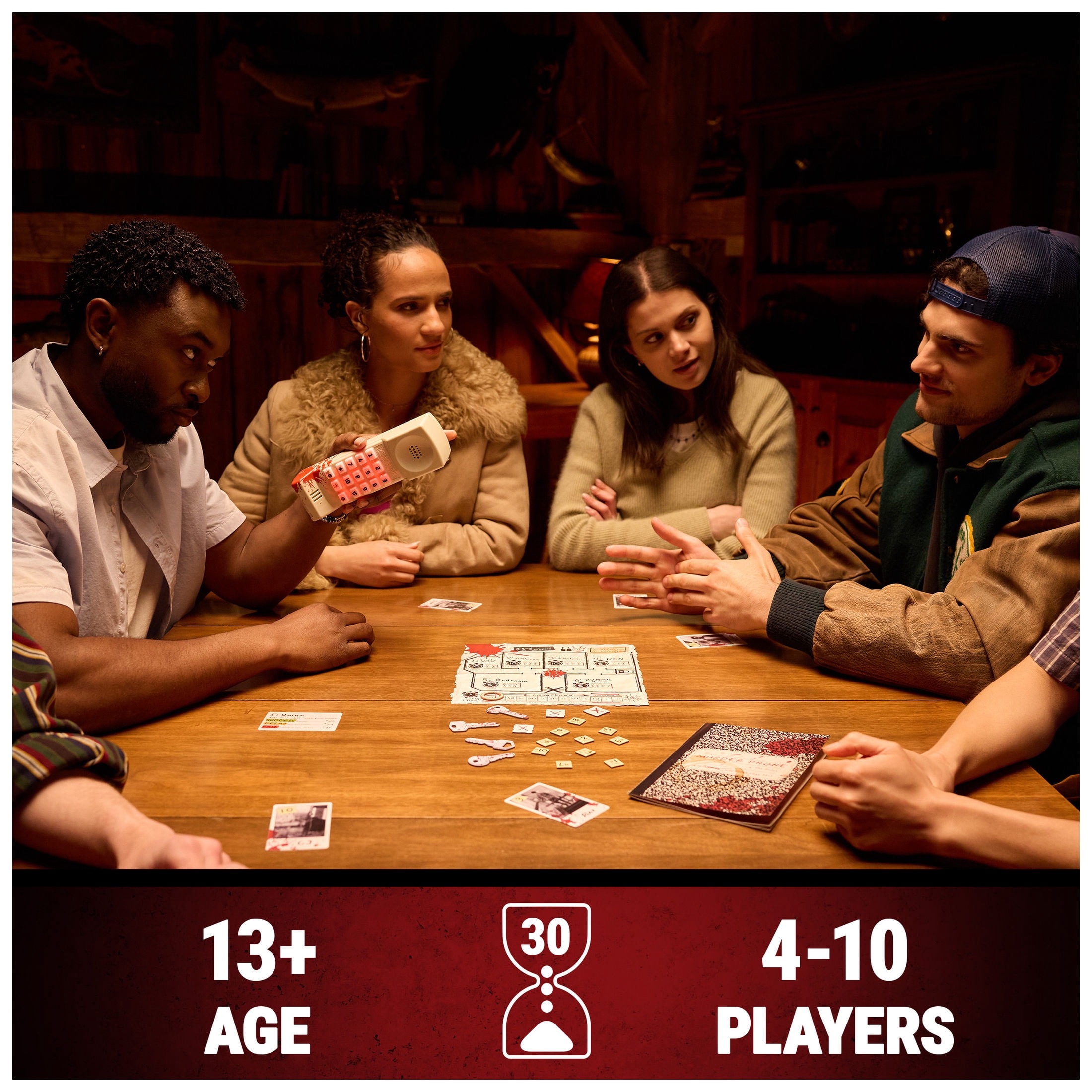 Spin Master Games, Murder Phone Party Game, 4-10 Players, Ages 13 and up